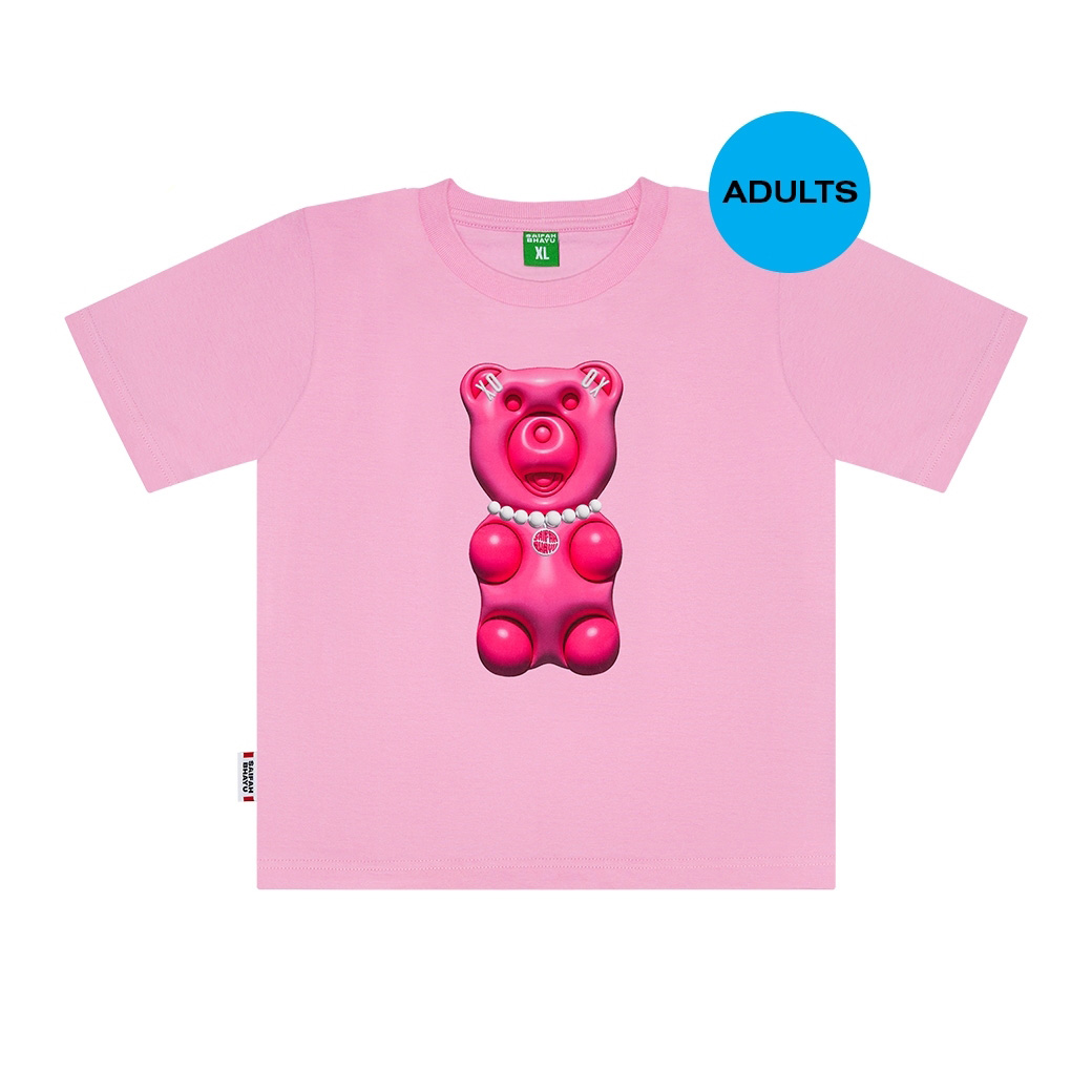 (DROP 27) PRETTY BEAR TEE (ADULTS)