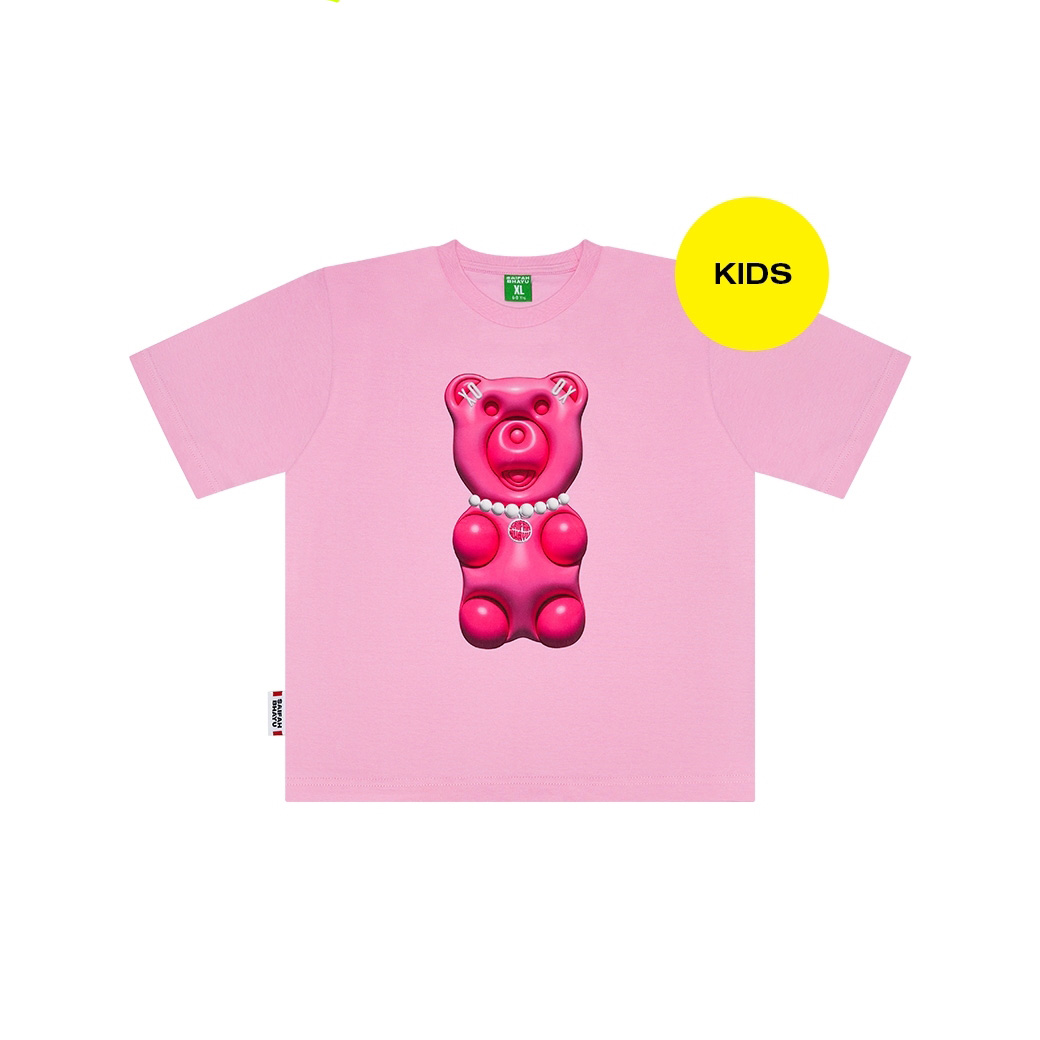 (DROP 21) PRETTY BEAR TEE (KIDS)