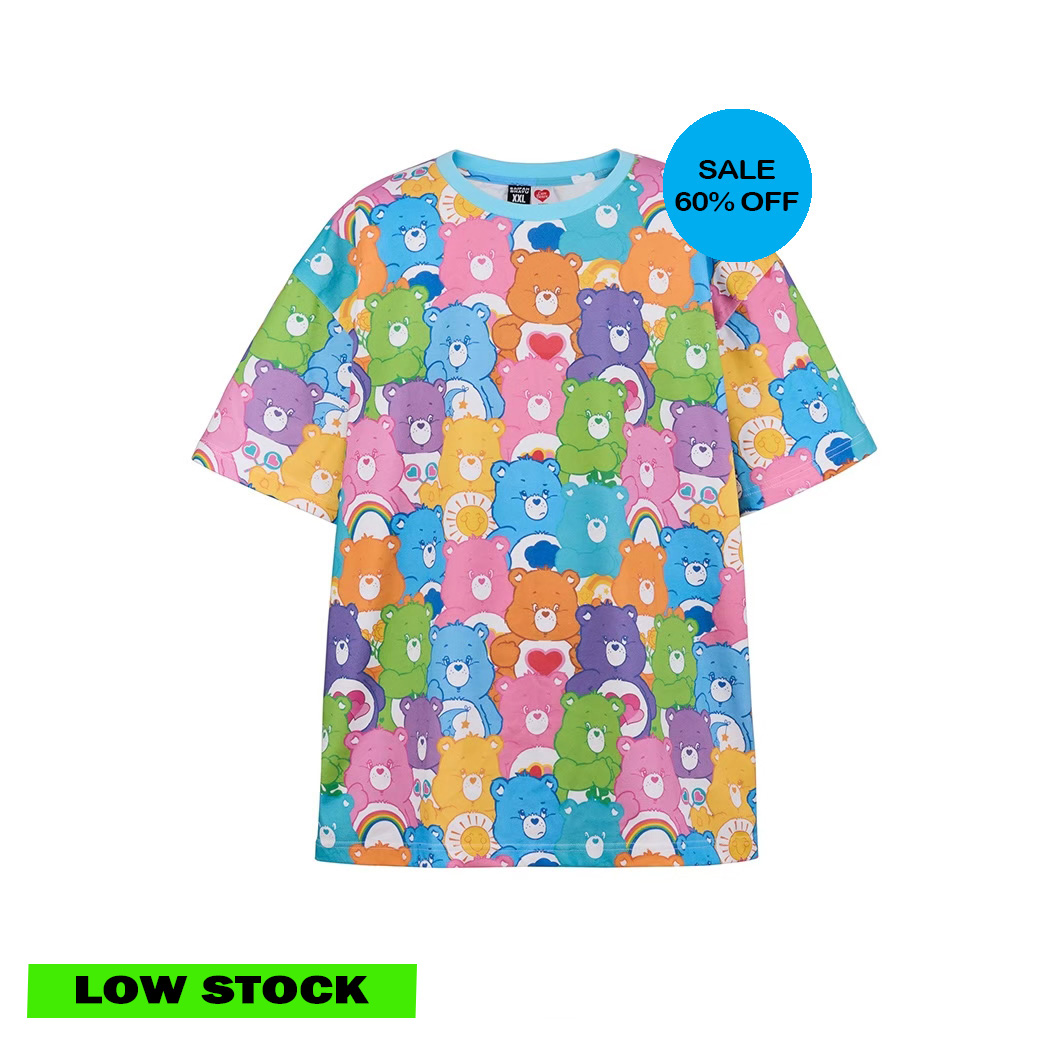 AWESOME CARE BEARS T-SHIRT (ADULTS)