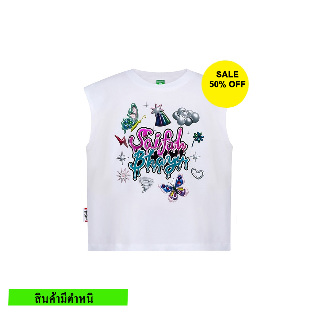(สินค้ามีตำหนิ) SHINY CUTEST THINGS TANK TOP (KIDS)