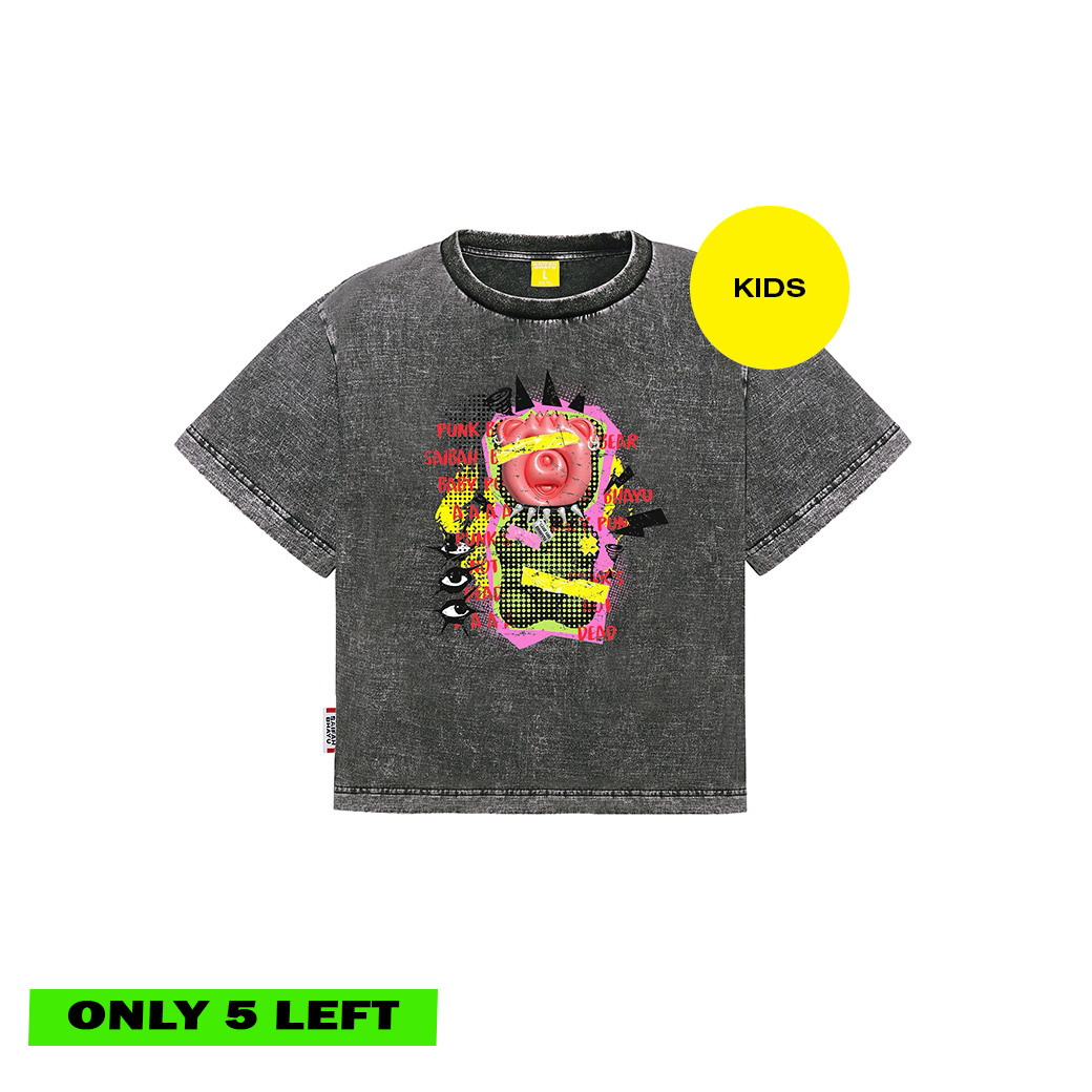 (DROP 2) BLIND PUNK BEAR T-SHIRT (KIDS)