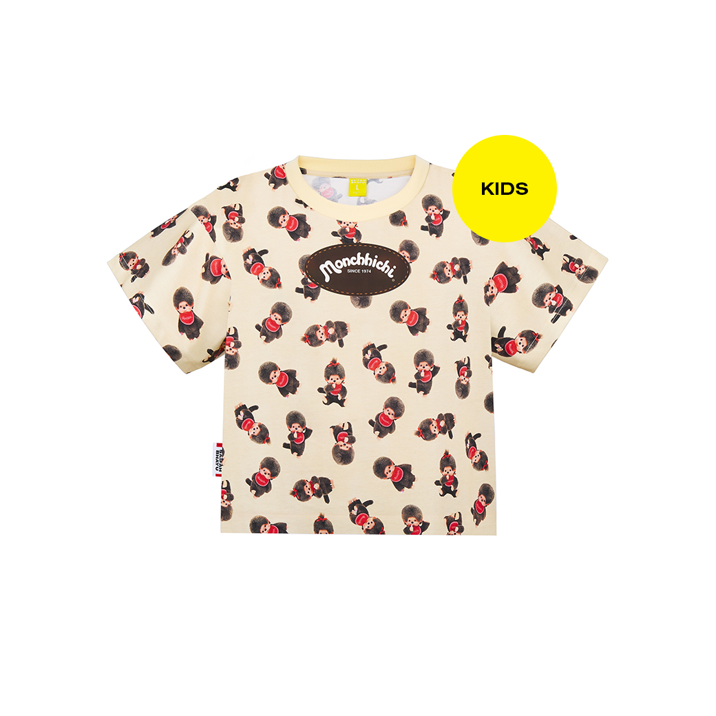 (DROP 6) MONCHHICHI PRINT TEE (KIDS)