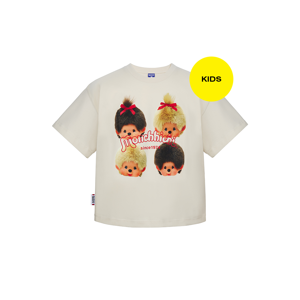 (DROP 2) TEAM MONCHHICHI TEE (KIDS) (SIZE 12-24M. - XL พร้อมส่ง 5 พ.ย./ SIZE XXL พร้อมส่ง 12 พ.ย.)