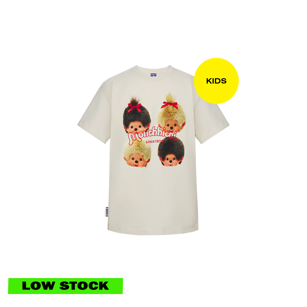 (DROP 5) TEAM MONCHHICHI TEE (KIDS)