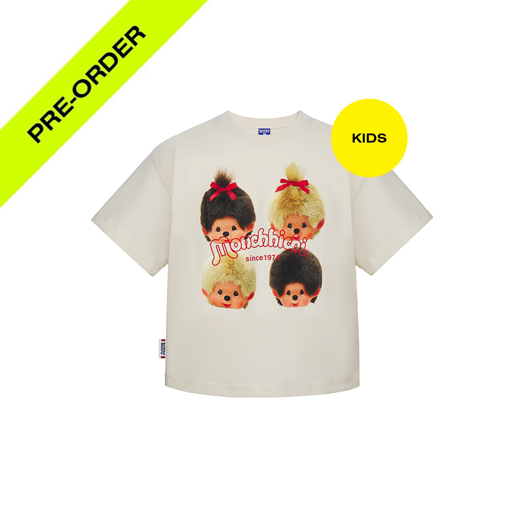 (DROP 2) TEAM MONCHHICHI TEE (KIDS) (PRE-ORDER พร้อมส่ง 12 พ.ย.)