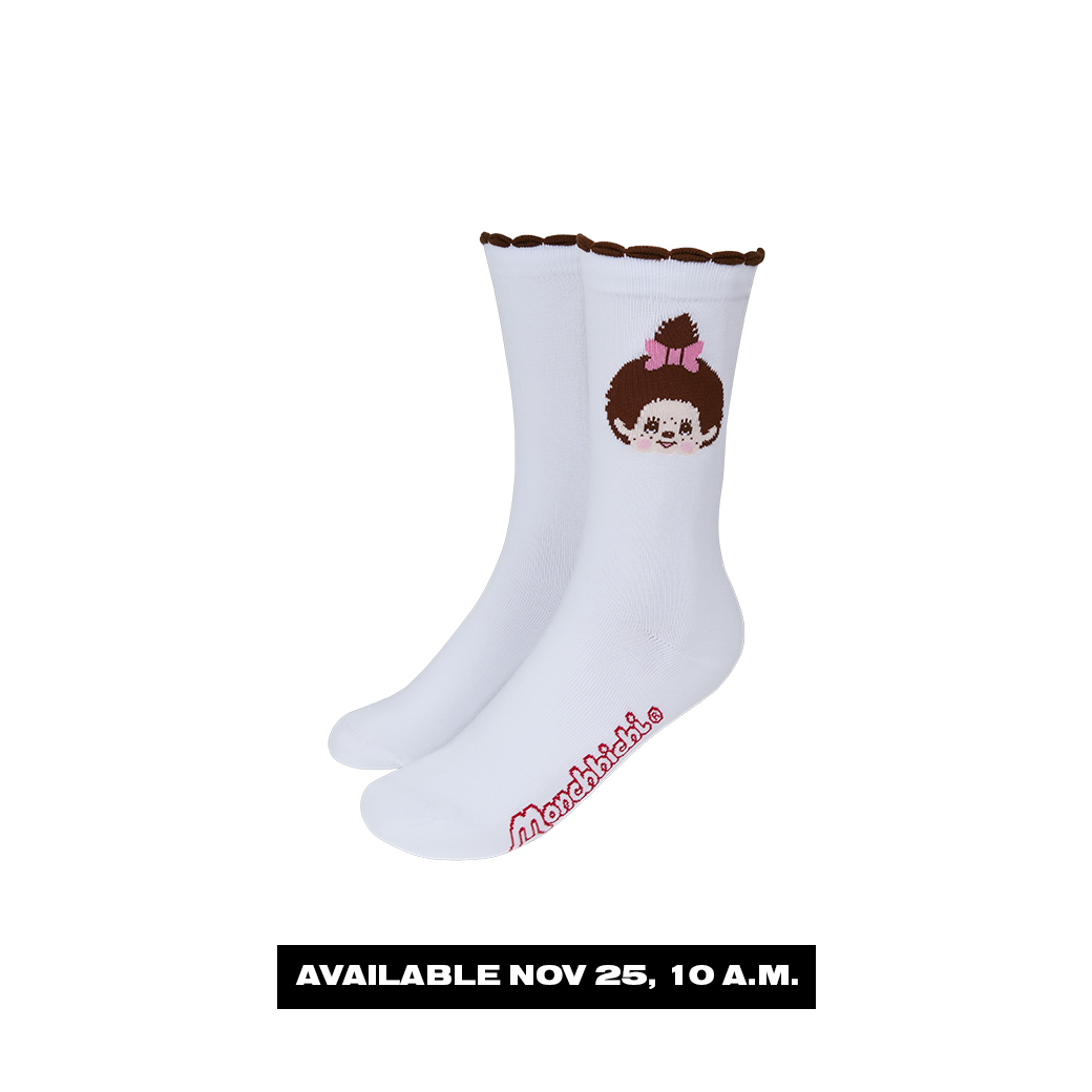 MONCHHICHI KNIT SOCKS (KIDS & ADULTS) (เปิดขายวันที่ 25 พ.ย. ทาง LINE SHOPPING)