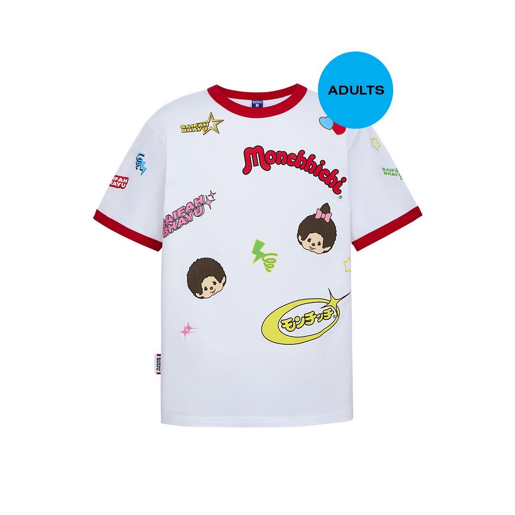 (DROP 2) MIXED-TYPO RINGER TEE (ADULTS) (SIZE M-XL พร้อมส่ง / PRE-ORDER SIZE S, XXL ส่ง 16 ธ.ค.)