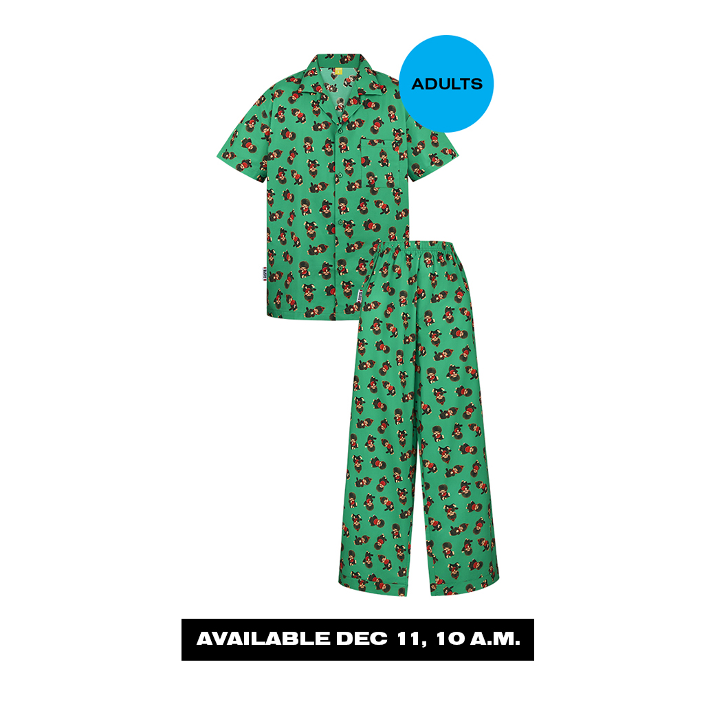 MONCHHICHI MANIA PAJAMAS (ADULTS) (เปิดขายวันที่ 11 ธ.ค. เวลา 10.00 น. ทาง LINE SHOPPING)