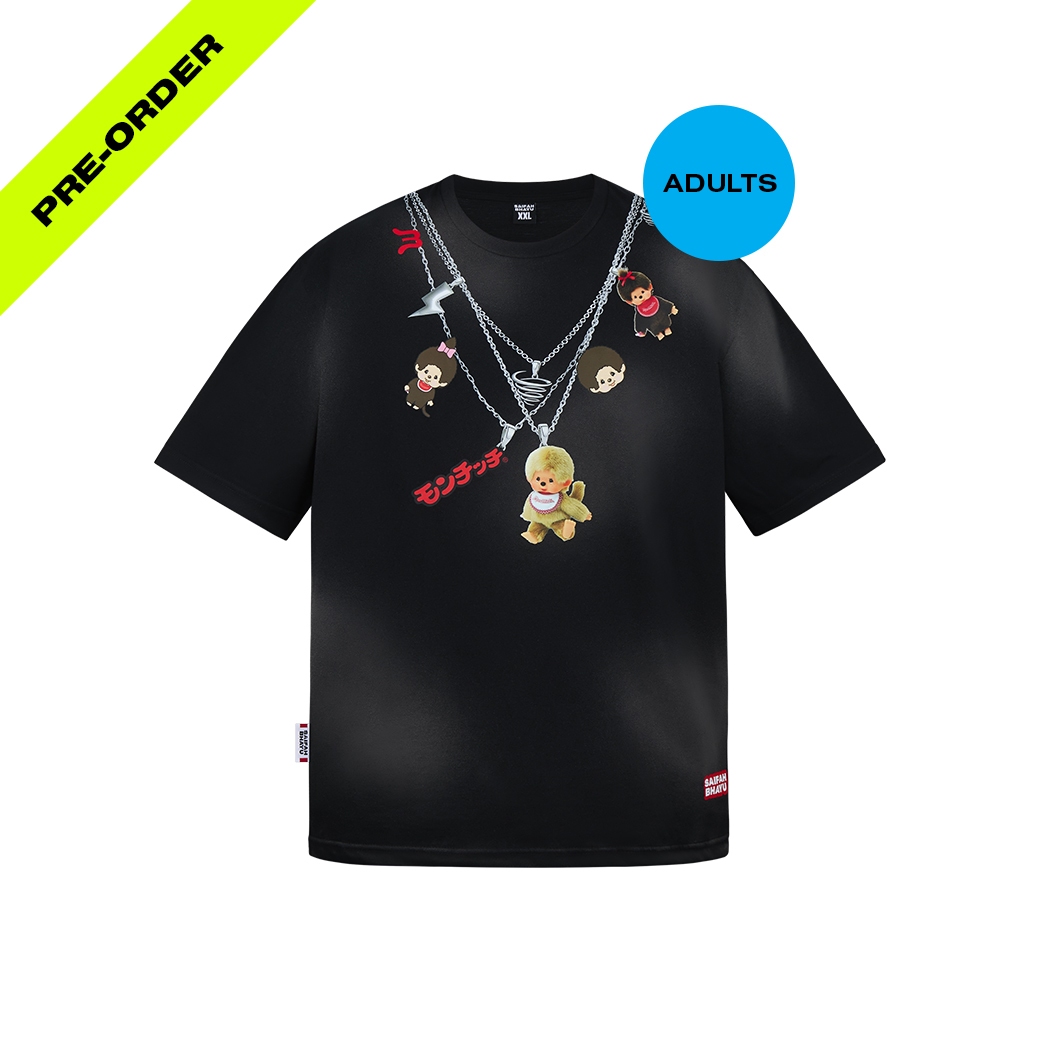 (DROP 2) MONCHHICHI CHARM TEE (ADULTS) (PRE-ORDER พร้อมส่ง 12 ก.พ.)
