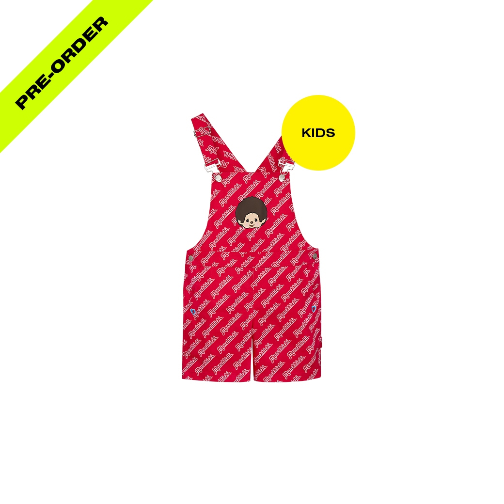 (DROP 2) CHEEKY CHHICHI DUNGAREES SHORTS (KIDS) (SIZE M พร้อมส่ง/ SIZE S, L PRE-ORDER พร้อมส่ง 23 ก.พ.)