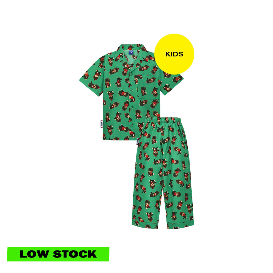 MONCHHICHI MANIA PAJAMAS (KIDS) (SIZE M พร้อมส่ง/PRE-ORDER S, L พร้อมส่ง 31 มี.ค.)