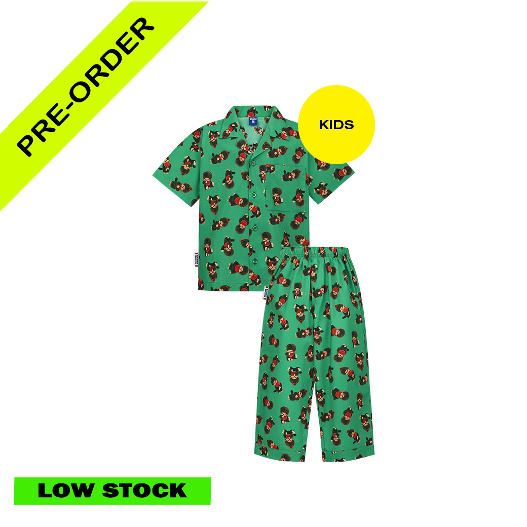 MONCHHICHI MANIA PAJAMAS (KIDS) (SIZE M พร้อมส่ง/PRE-ORDER S, L พร้อมส่ง 31 มี.ค.)