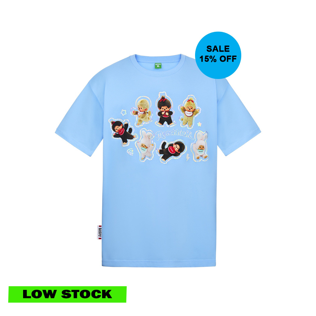 (DROP 2) RAINBOW LINE TEE (ADULTS)