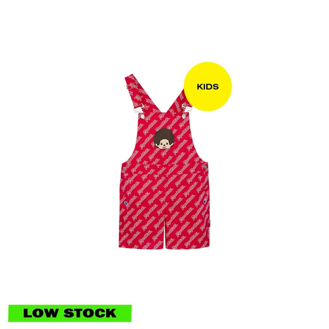 (DROP 2) CHEEKY CHHICHI DUNGAREES SHORTS (KIDS)