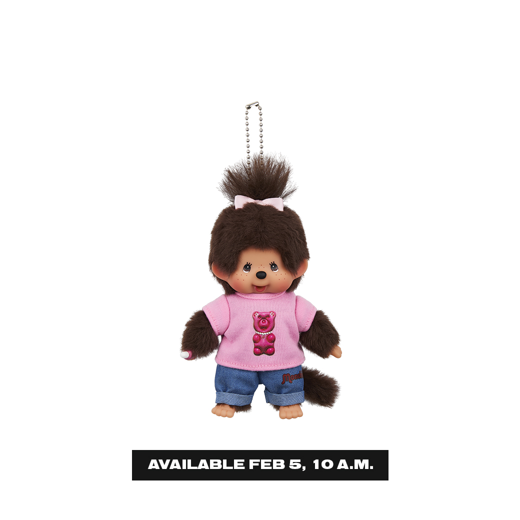 MONCHHICHI PRETTY BEAR KEYCHAIN (เปิดขายวันที่ 5 ก.พ. ทาง LINE SHOPPING)