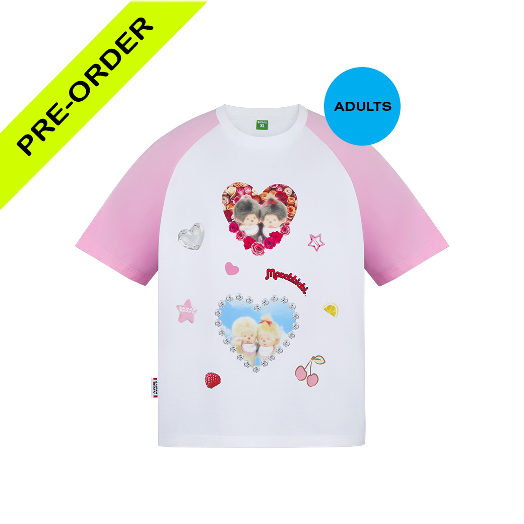 DOUBLE CUTE TEE (ADULTS) (PRE-ORDER พร้อมส่ง 10 เม.ย.)