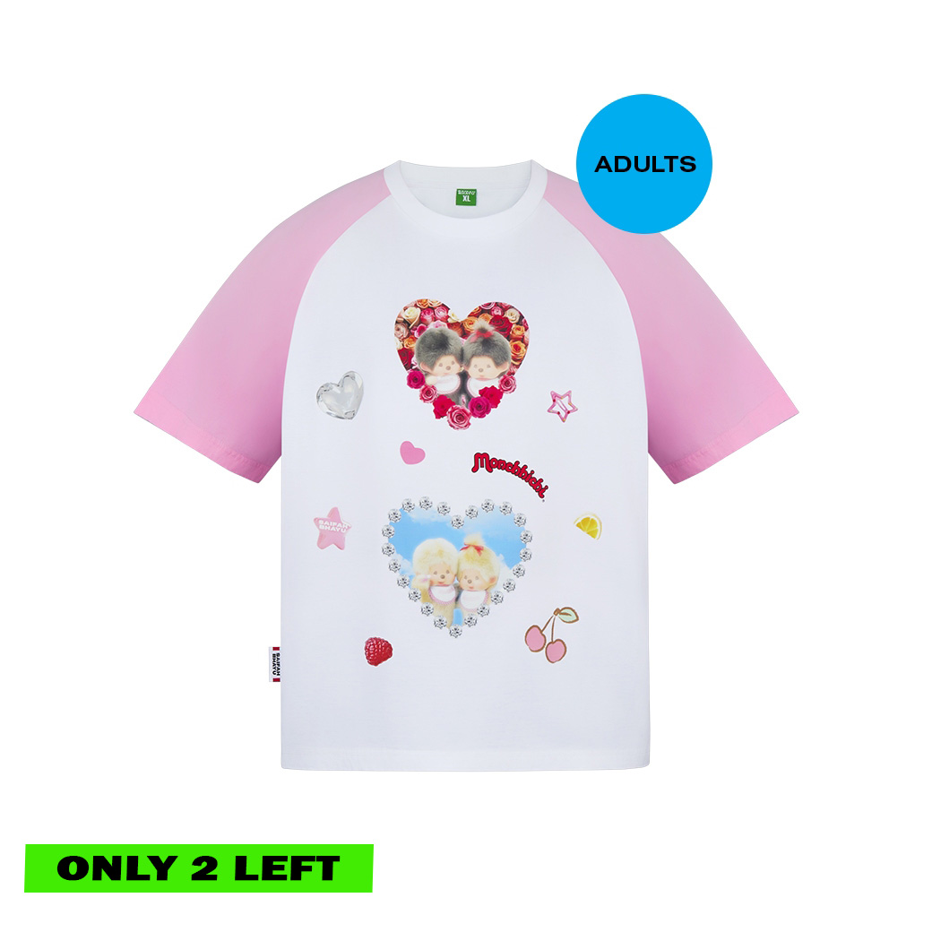 DOUBLE CUTE TEE (ADULTS)