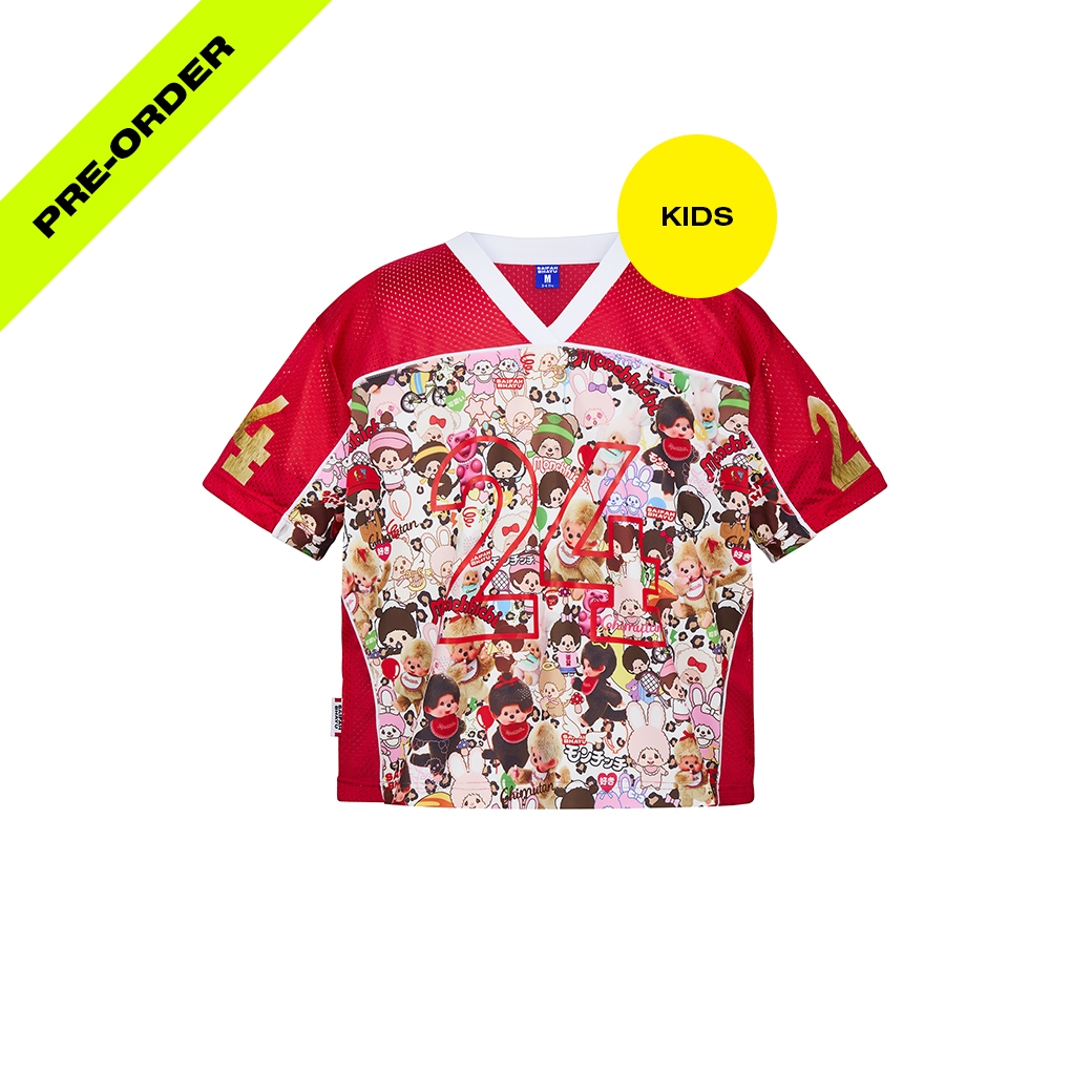 (DROP 2) MONCHHICHI FRIEND SPORT TEE (KIDS) (SIZE 12-24M. - L พร้อมส่ง/ SIZE XL, XXL PRE-ORDER พร้อมส่ง 27 ก.พ.)