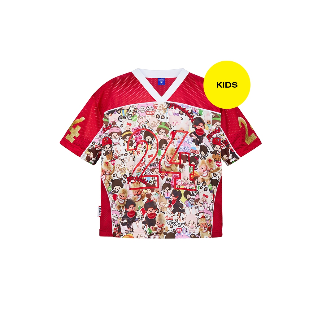 (DROP 3) MONCHHICHI FRIEND SPORT TEE (KIDS)(SIZE 12-24M, L, XXL พร้อมส่ง /PRE-ORDER S-M, XL ส่ง 16 มี.ค.)