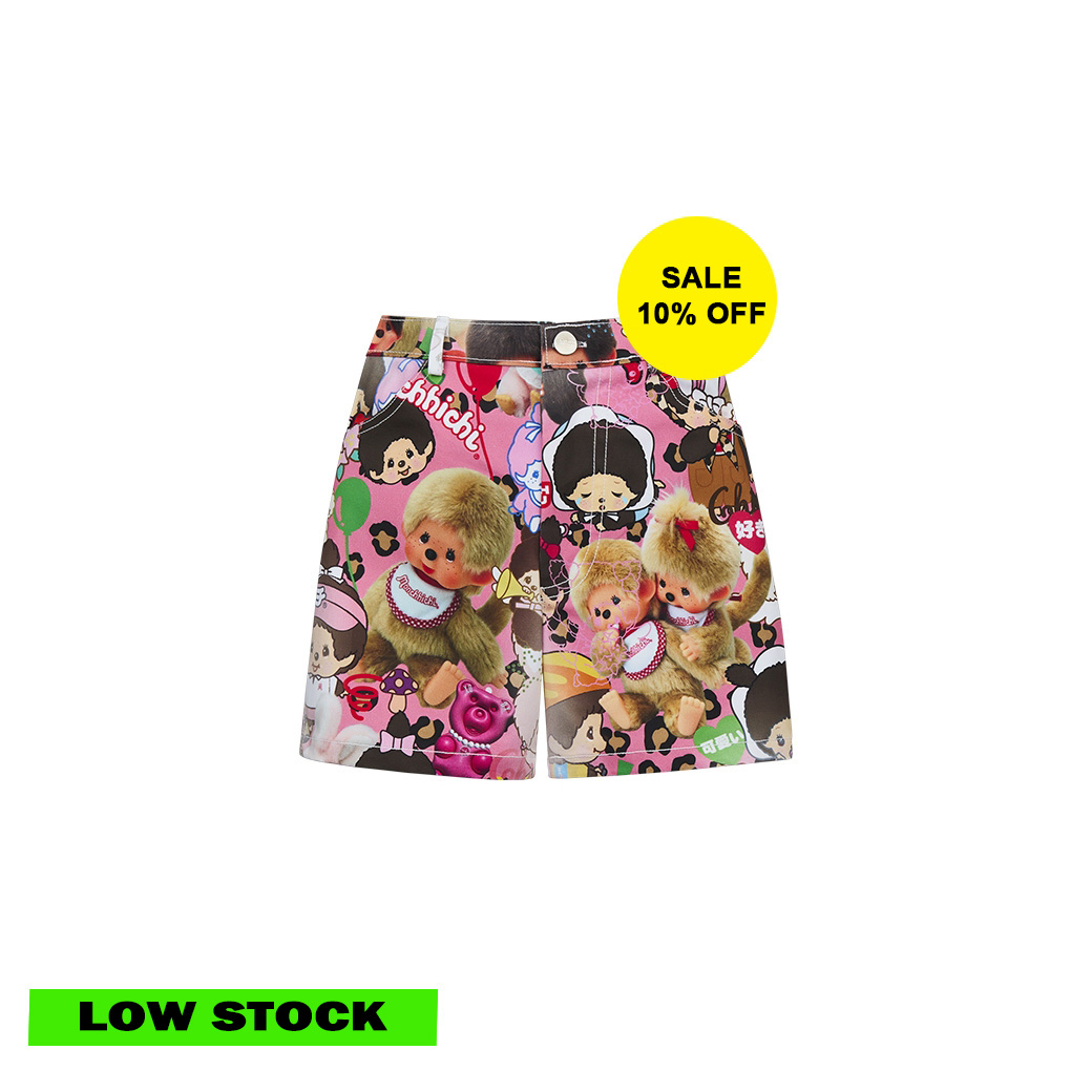 (DROP 2) MONCHHICHI FRIEND SHORTS (KIDS)