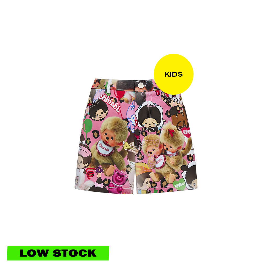 (DROP 2) MONCHHICHI FRIEND SHORTS (KIDS)