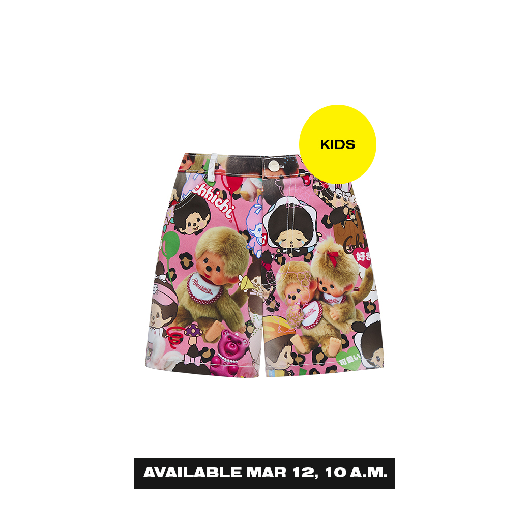 MONCHHICHI FRIEND SHORTS (KIDS)(เปิดขายทาง LINE SHOPPING เวลา 10.00 A.M.)