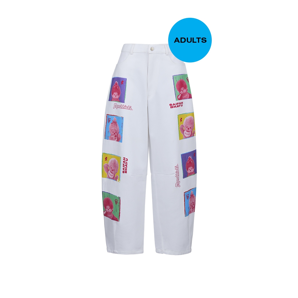 FOREVER MONCHHICHI PANTS (ADULTS) (เปิดขายวันที่ 23 เม.ย. เวลา 10.00 น. ทาง LINE SHOPPING)