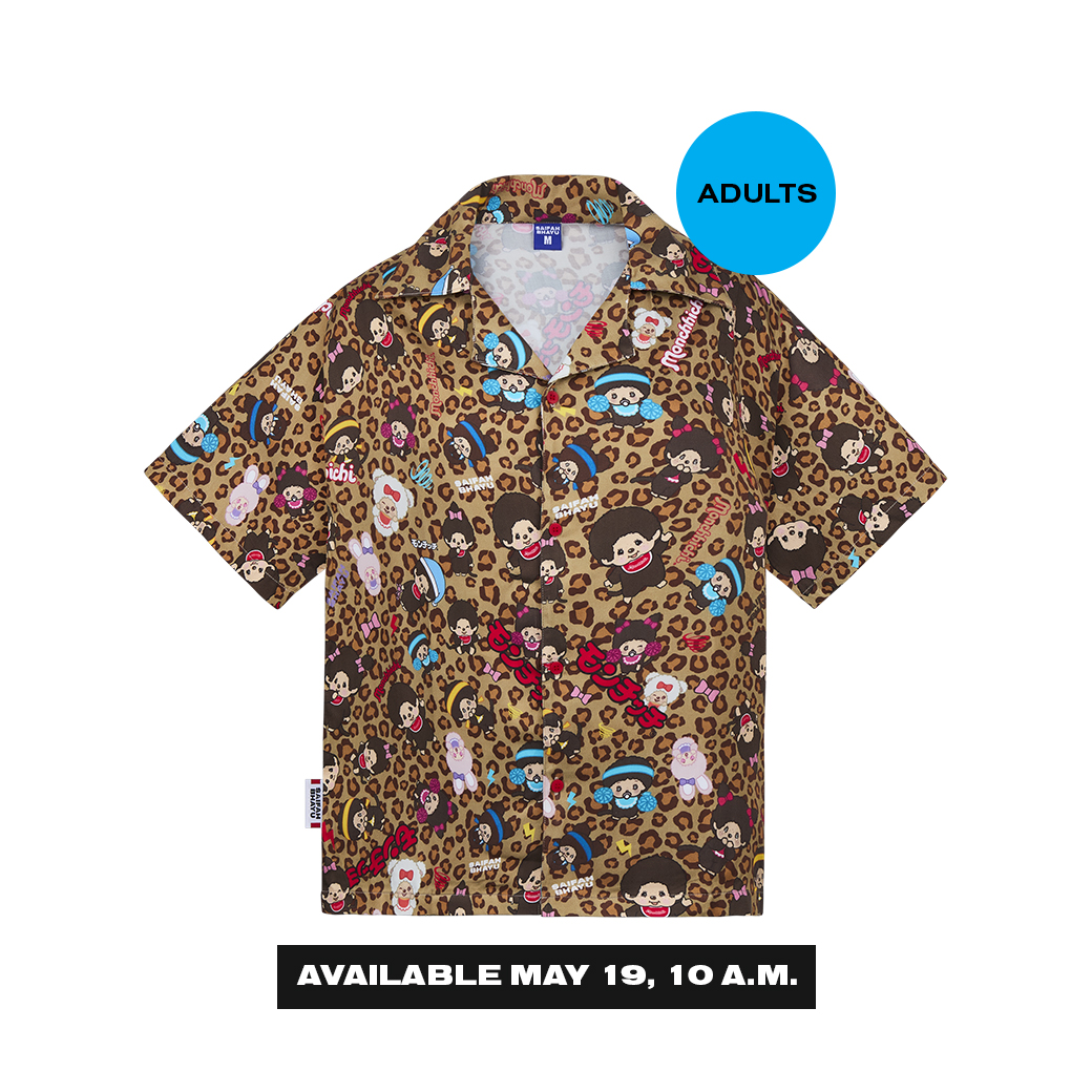 MONCHHICHI ROAR SHIRT (ADULTS) (เปิดขายวันที่ 19 พ.ค. เวลา 10.00 น.)