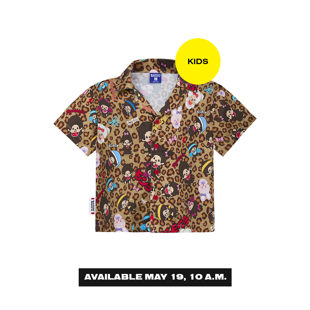 MONCHHICHI ROAR SHIRT (KIDS) (เปิดขายวันที่ 19 พ.ค. เวลา 10.00 น.)
