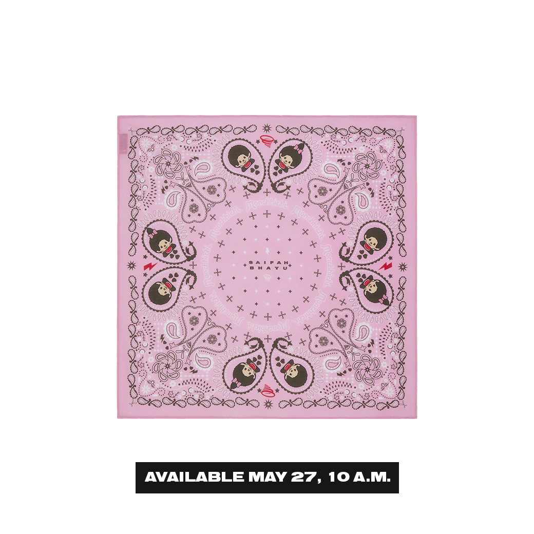 PAISLEY BANDANA SCARF - PINK (เปิดขายวันที่ 27 พ.ค. เวลา 10.00 น.)