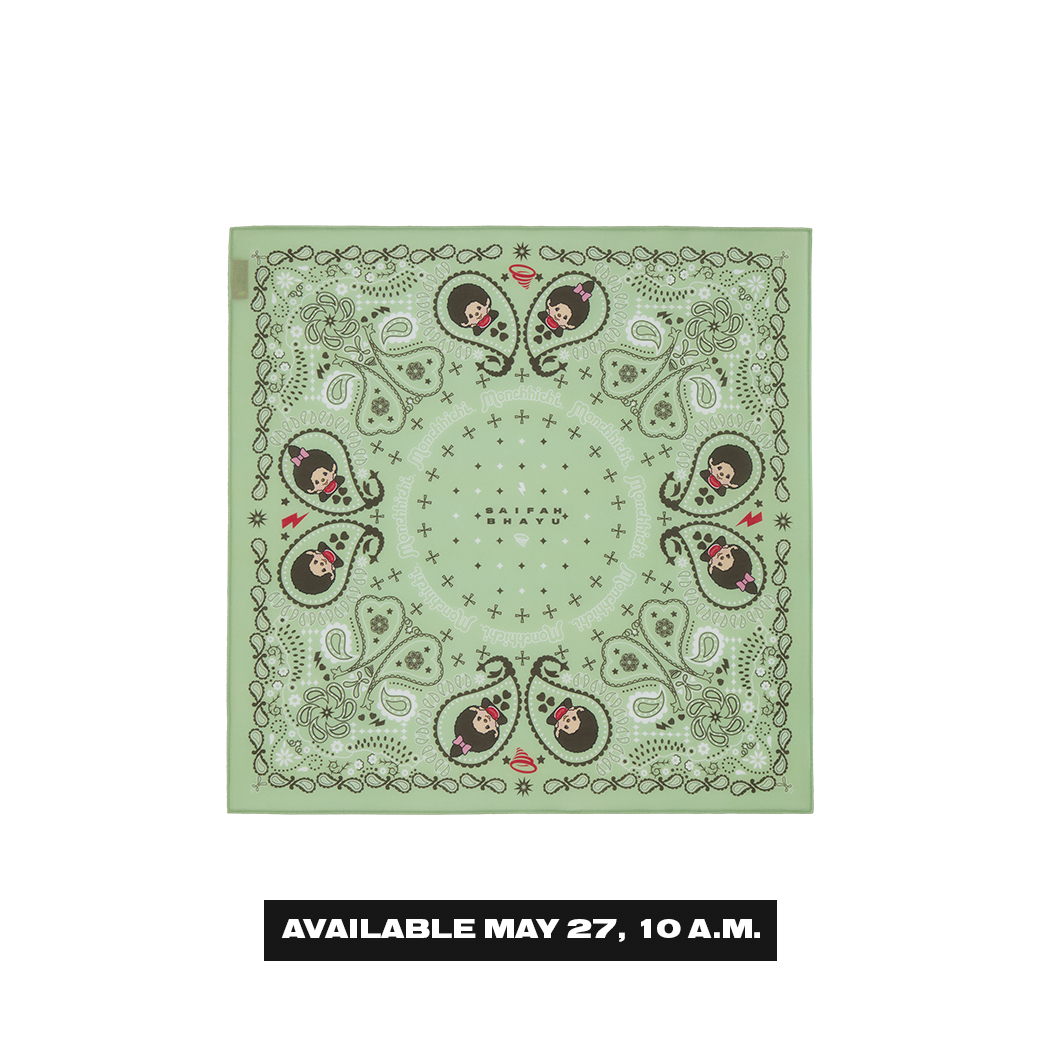 PAISLEY BANDANA SCARF - GREEN (เปิดขายวันที่ 27 พ.ค. เวลา 10.00 น.)