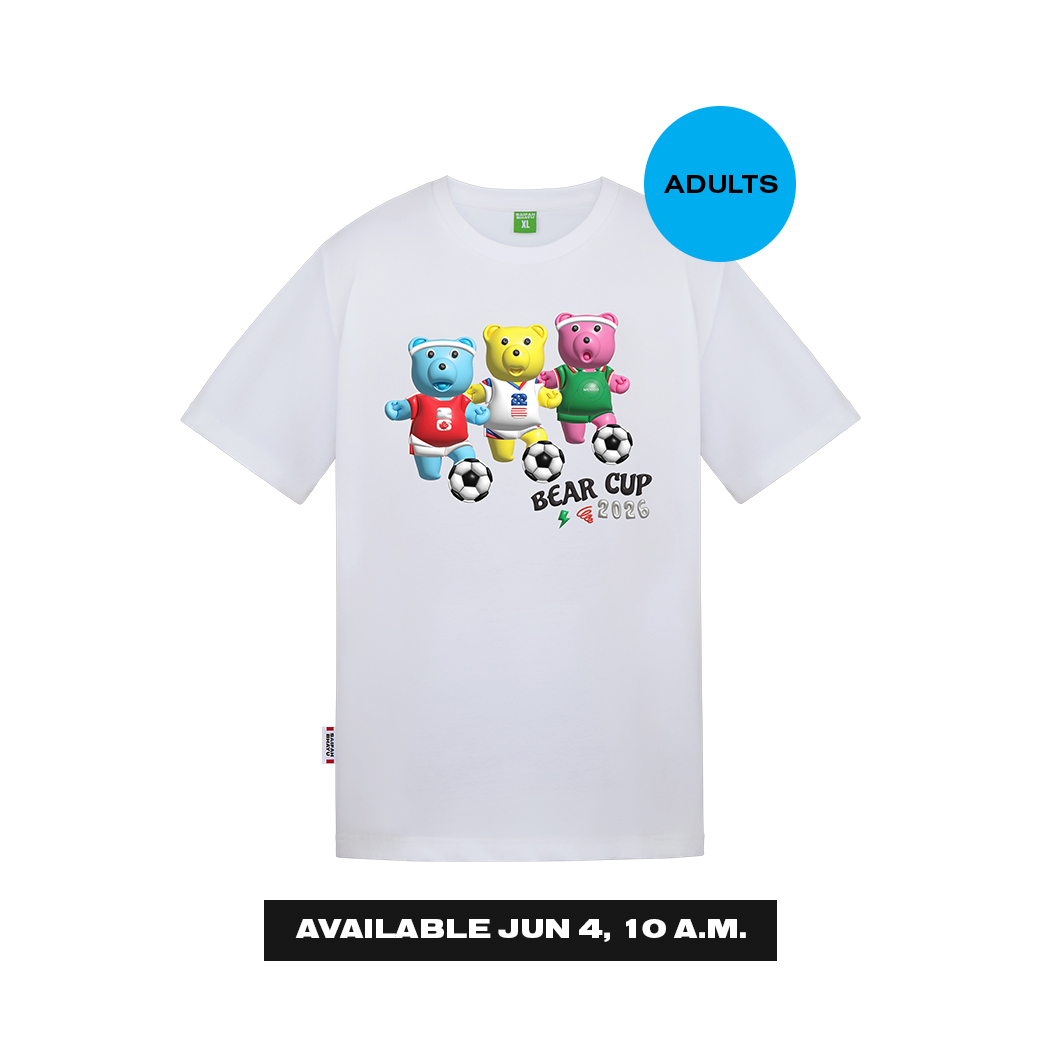 BEAR CUP 2026 TEE (ADULTS) (เปิดขายวันที่ 4 มิ.ย. เวลา 10.00 น.)