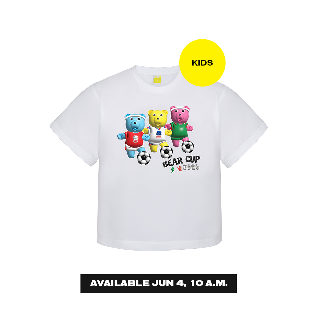 BEAR CUP 2026 TEE (KIDS) (เปิดขายวันที่ 4 มิ.ย. เวลา 10.00 น.)