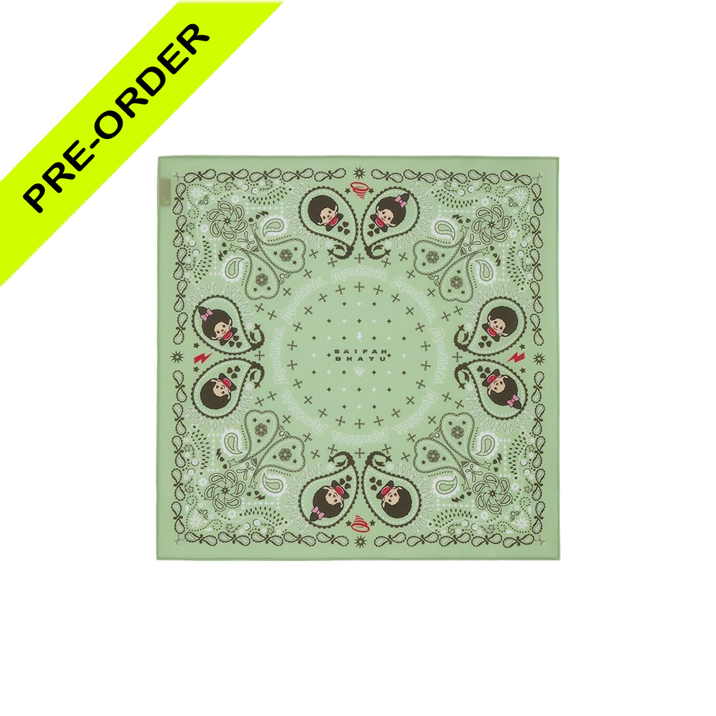 PAISLEY BANDANA SCARF - GREEN (PRE-ORDER พร้อมส่ง 23 มิ.ย.)