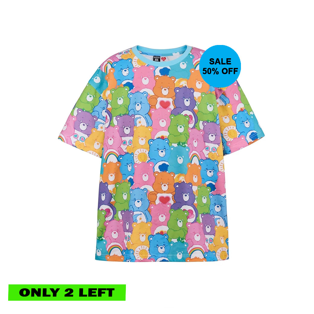 AWESOME CARE BEARS T-SHIRT (ADULTS)