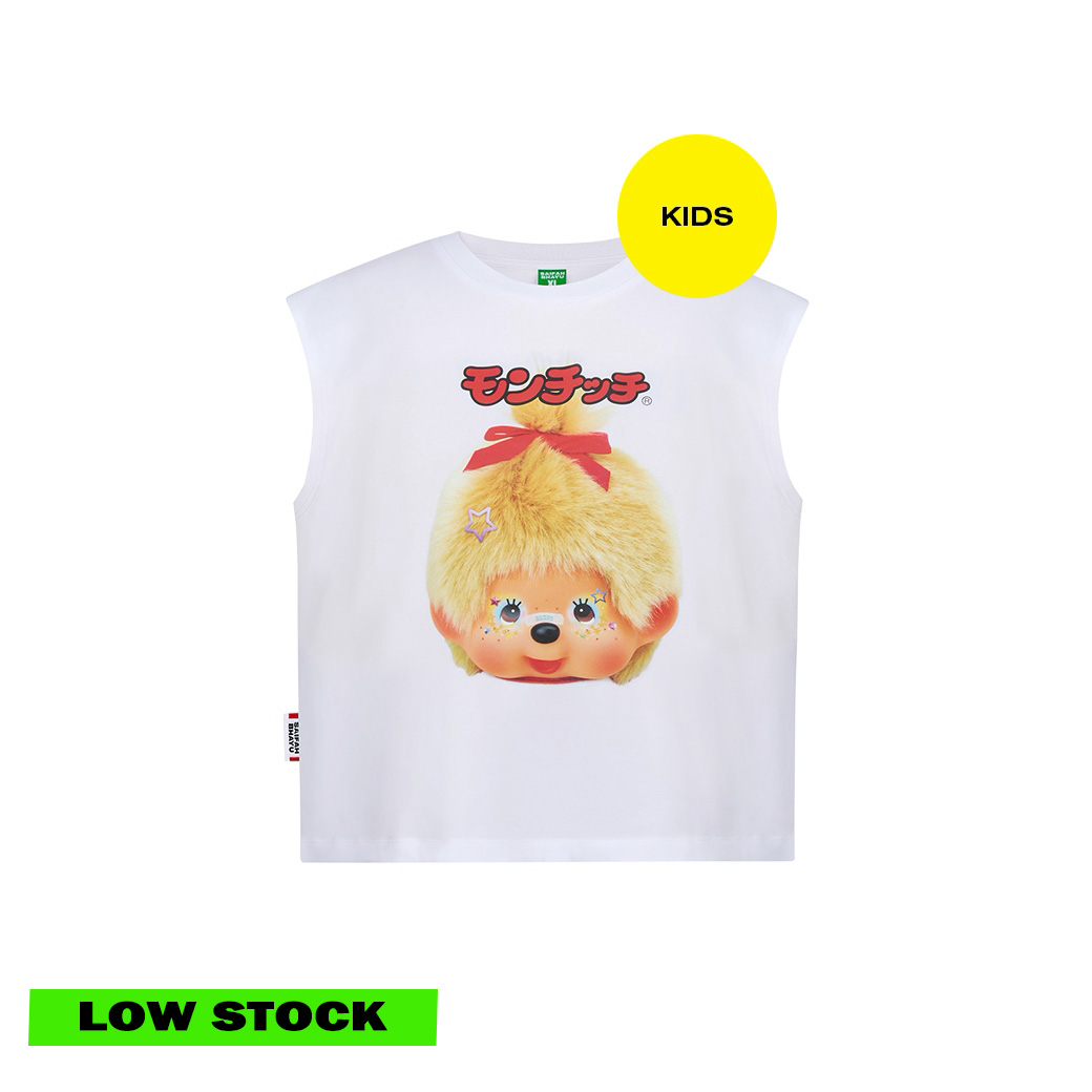 LOVELY GLOW MONCHHICHI TEE (KIDS) (พร้อมส่ง 6 ส.ค.)