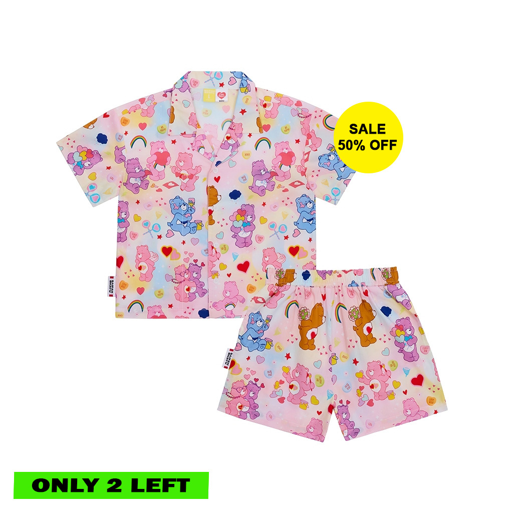MILKY BEAR PLANET SHIRT SET (KIDS)