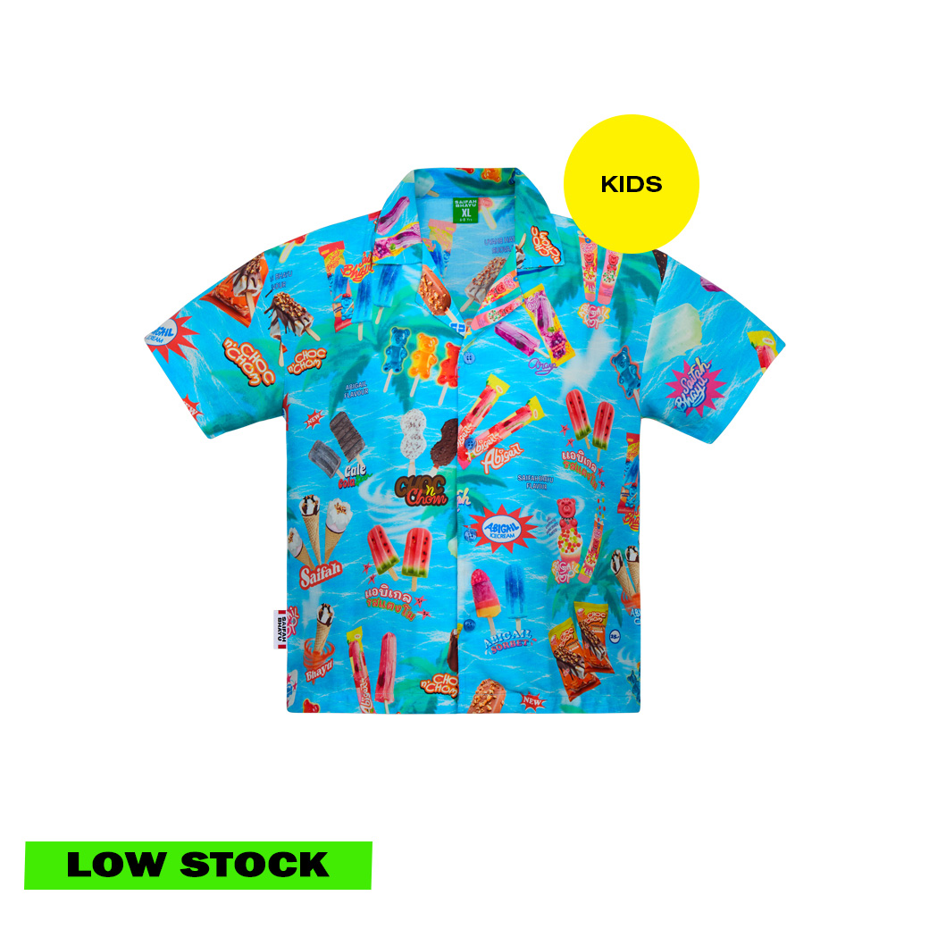 SUGAR SPLASH HAWAII SHIRT (KIDS) (พร้อมส่ง 30 ก.ค.)