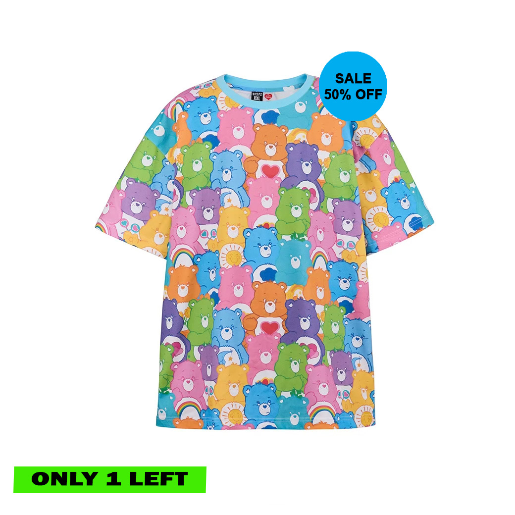 AWESOME CARE BEARS T-SHIRT (ADULTS)