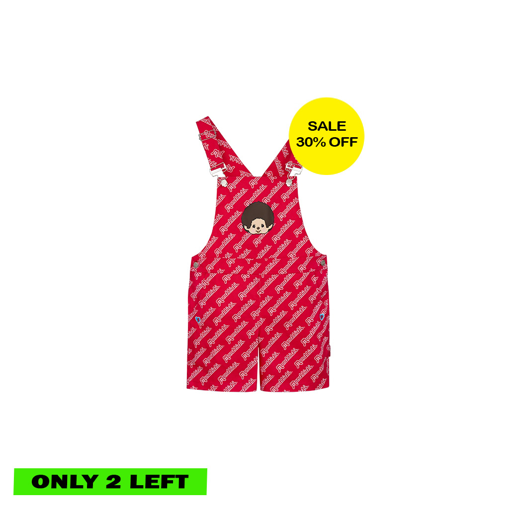 (DROP 2) CHEEKY CHHICHI DUNGAREES SHORTS (KIDS)