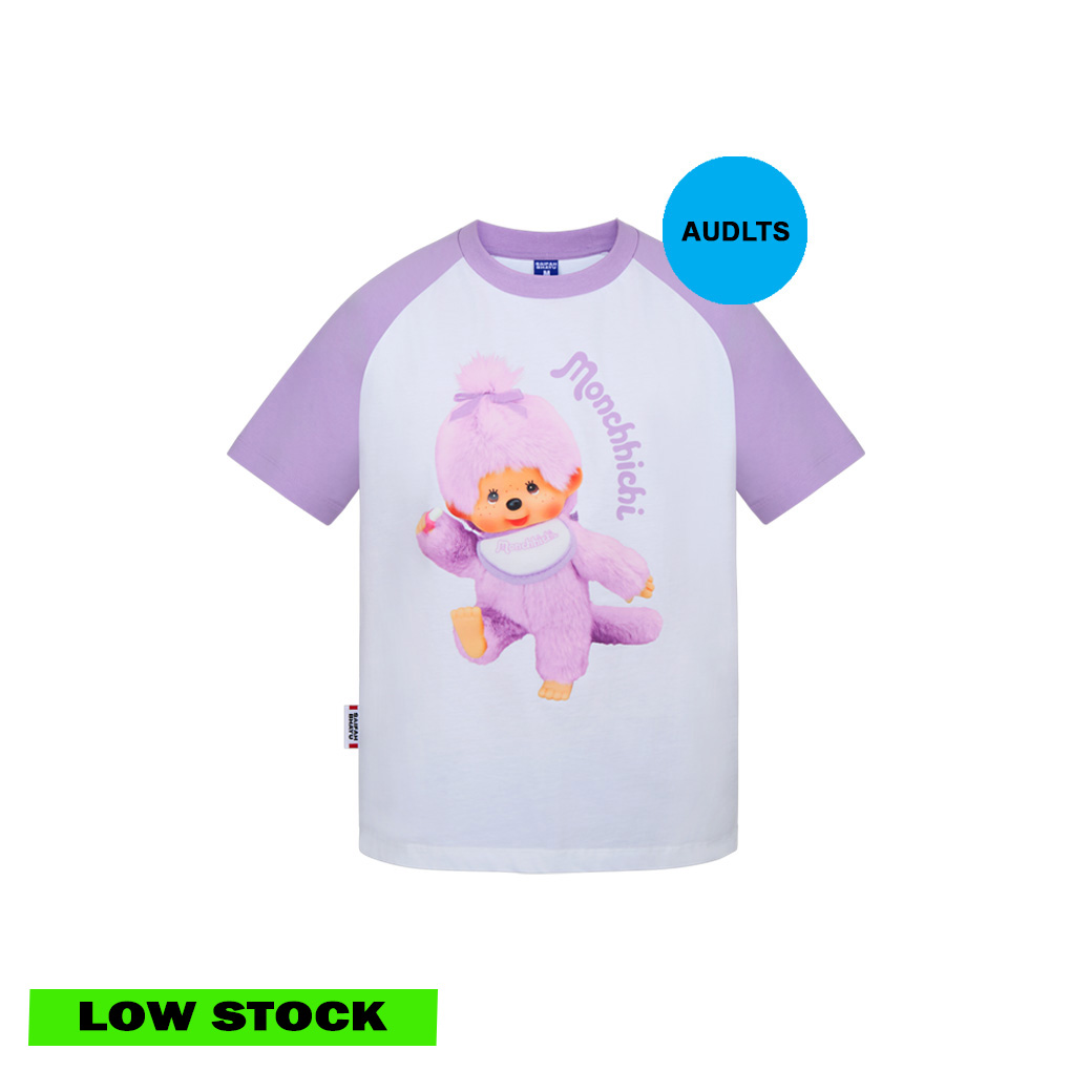 MONCHHICHI VIOLET DREAM TEE (ADULTS)