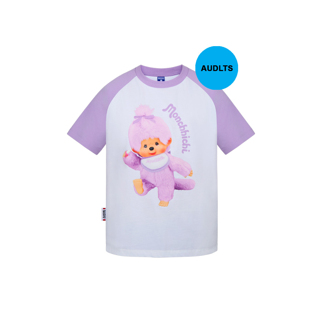 MONCHHICHI VIOLET DREAM TEE (ADULTS)