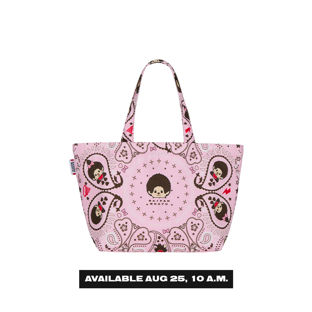 PAISLEY PINK TOTE BAG (เปิดขายวันที่ 25 สิงหาคม เวลา 10.00 น.)