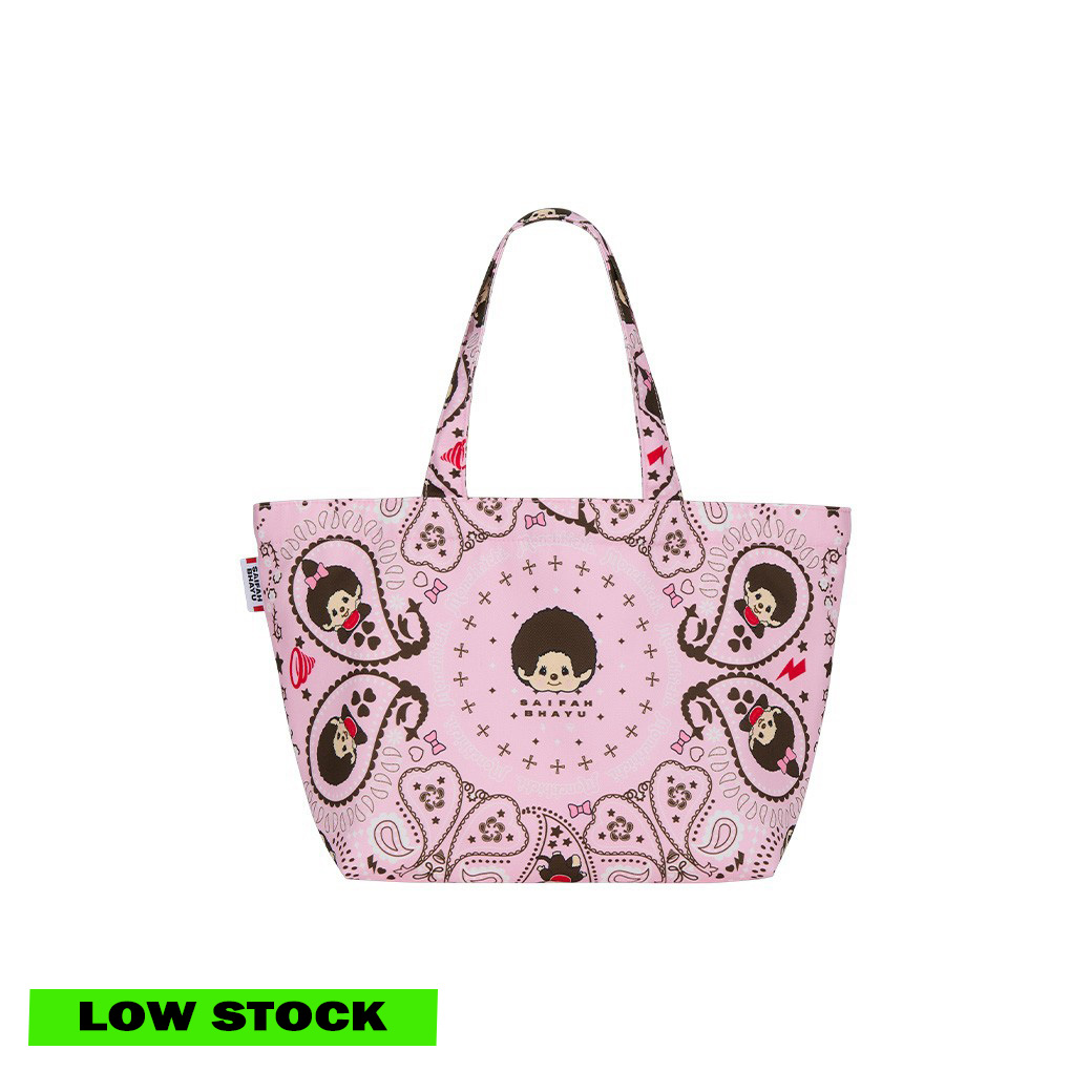 PAISLEY PINK TOTE BAG