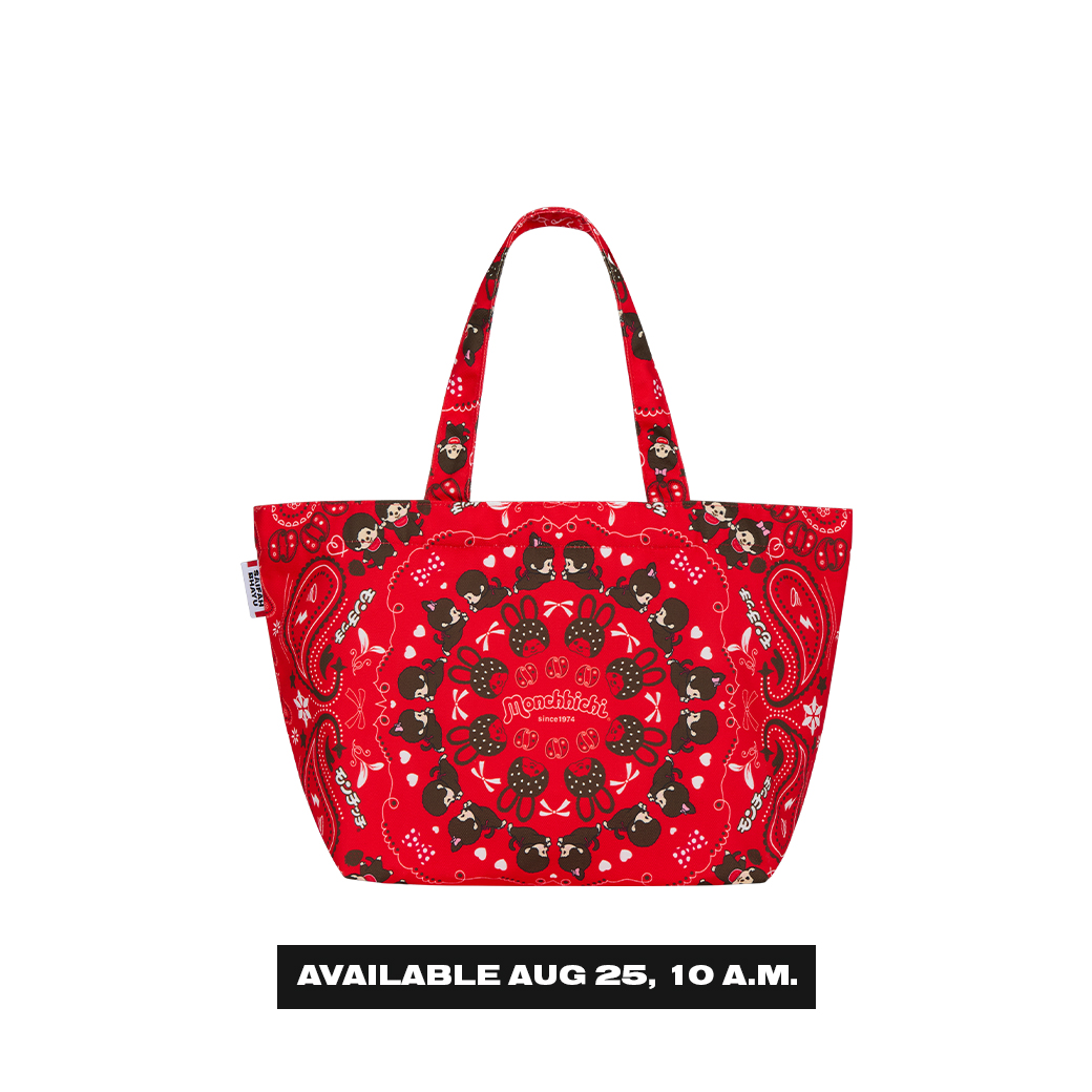 PAISLEY RED TOTE BAG (เปิดขายวันที่ 25 สิงหาคม เวลา 10.00 น.)
