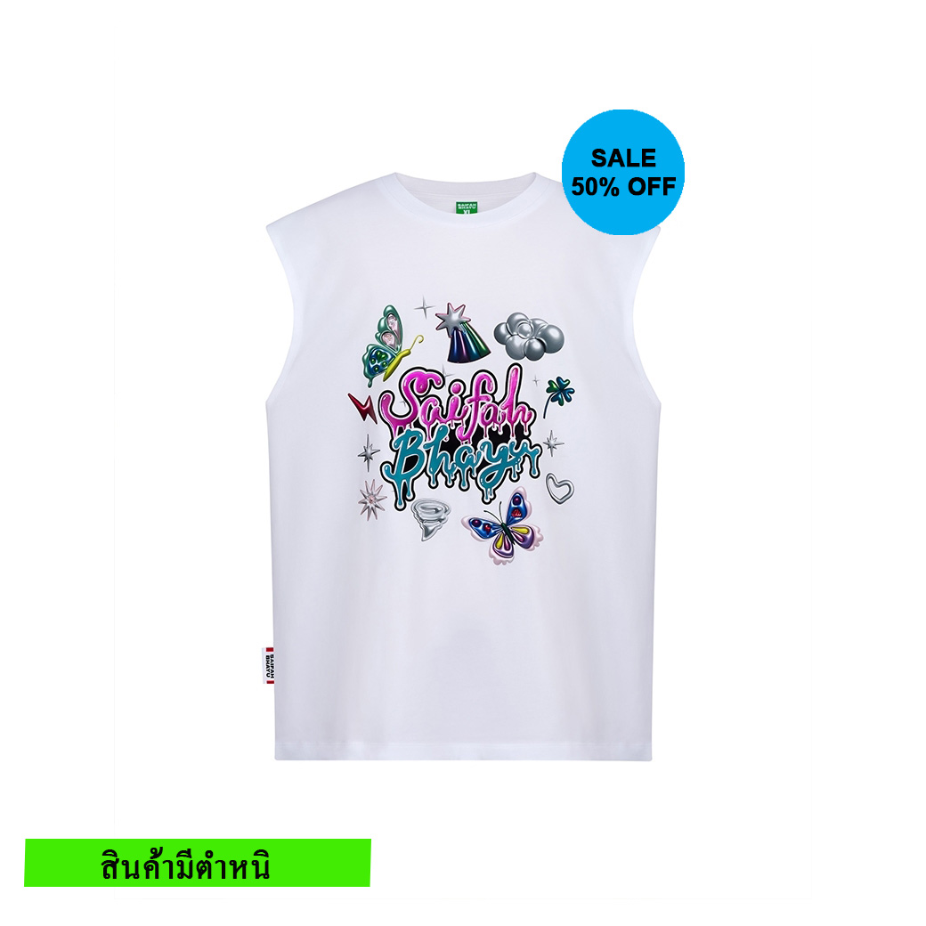 (สินค้ามีตำหนิ) SHINY CUTEST THINGS TANK TOP (ADULTS)